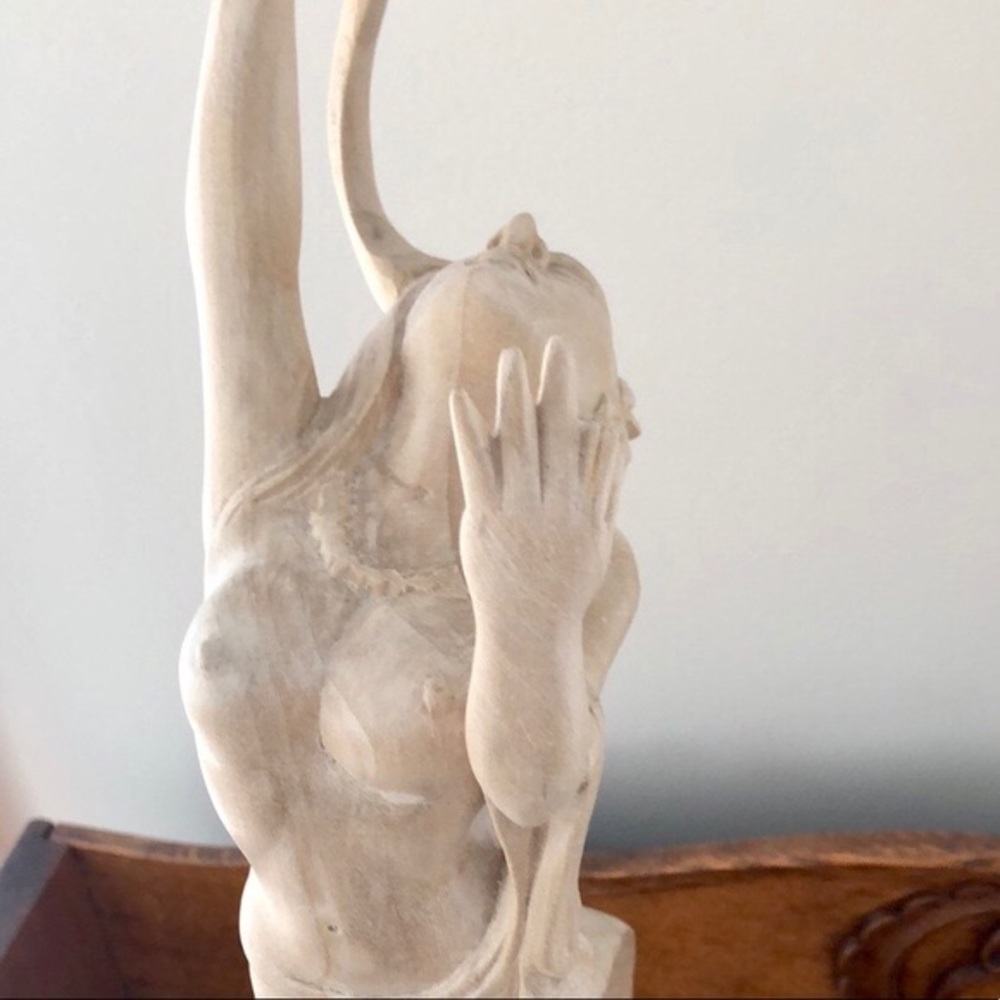 Hand Carved Wooden Statue from Bali - Picture 10 of 12
